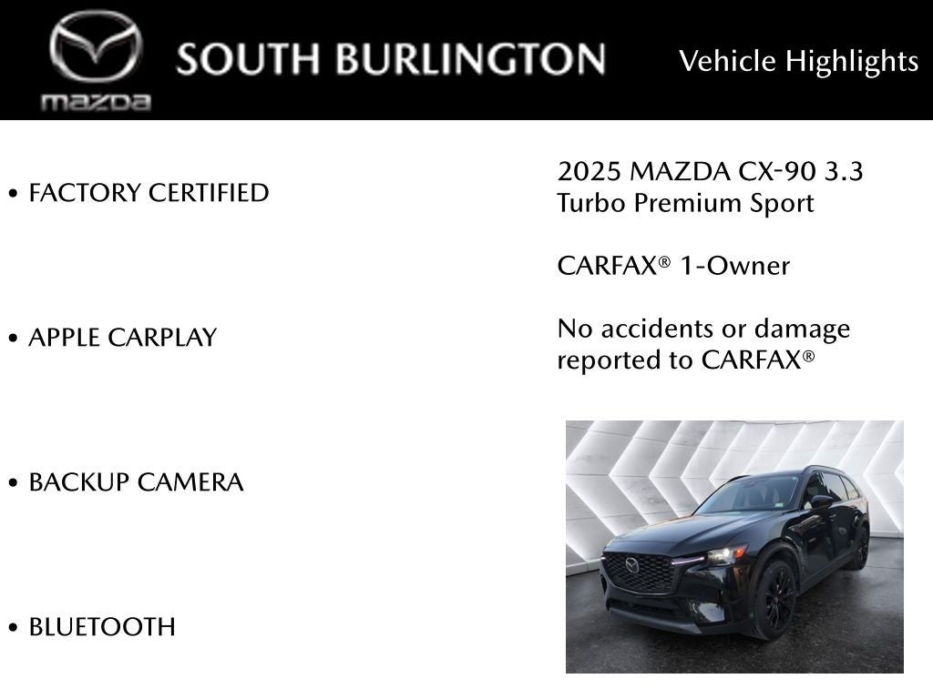 2025 Mazda Mazda CX-90 Premium Sport