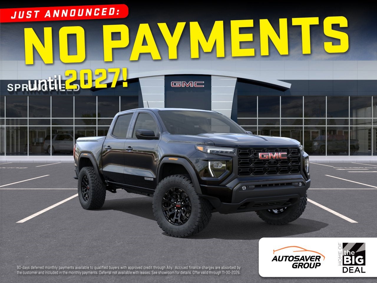 2026 GMC Canyon Elevation