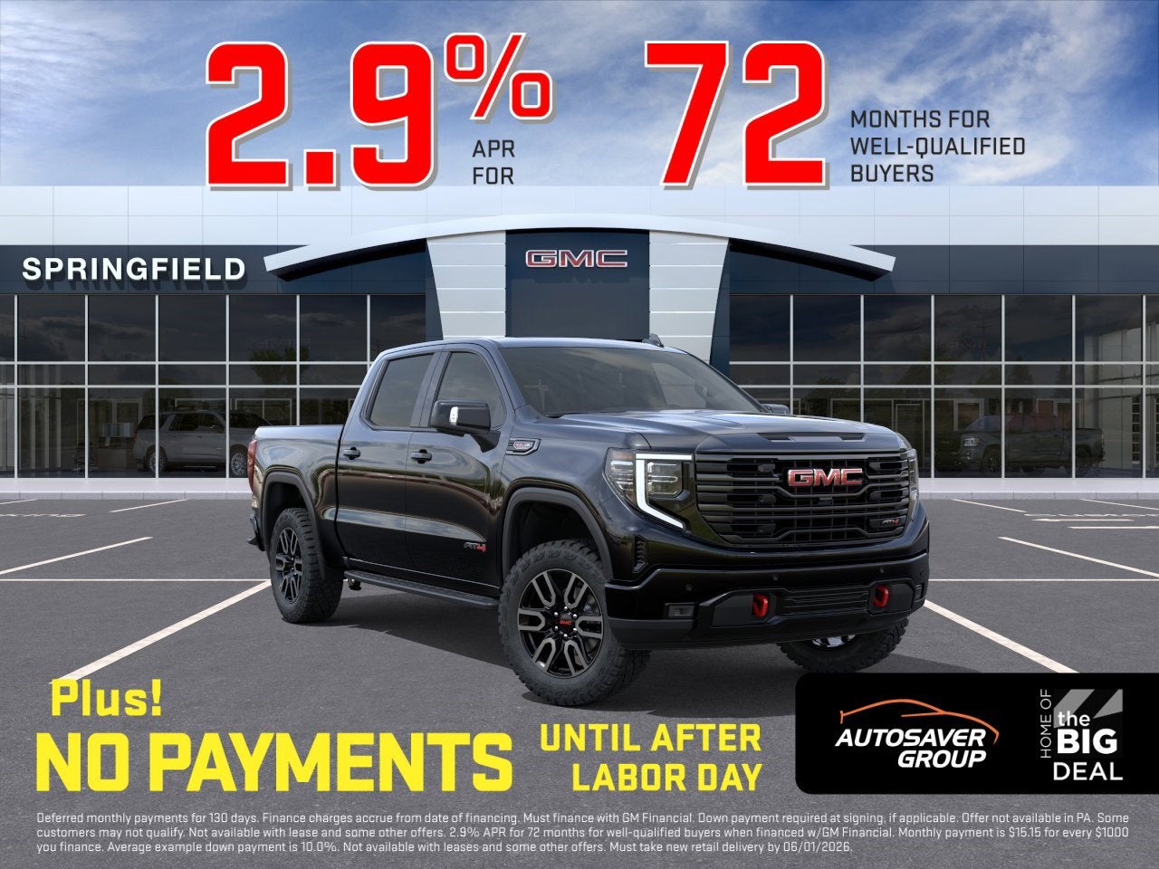 2026 GMC Sierra 1500 AT4