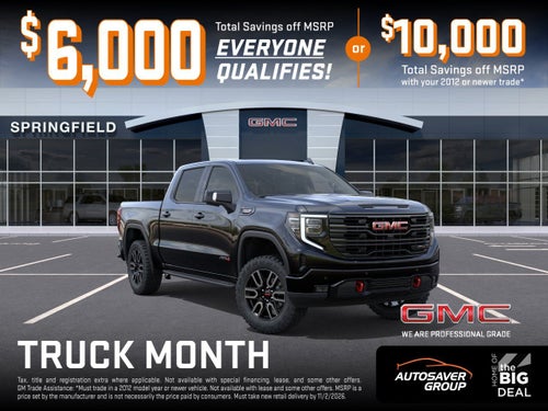 2026 GMC Sierra 1500 AT4