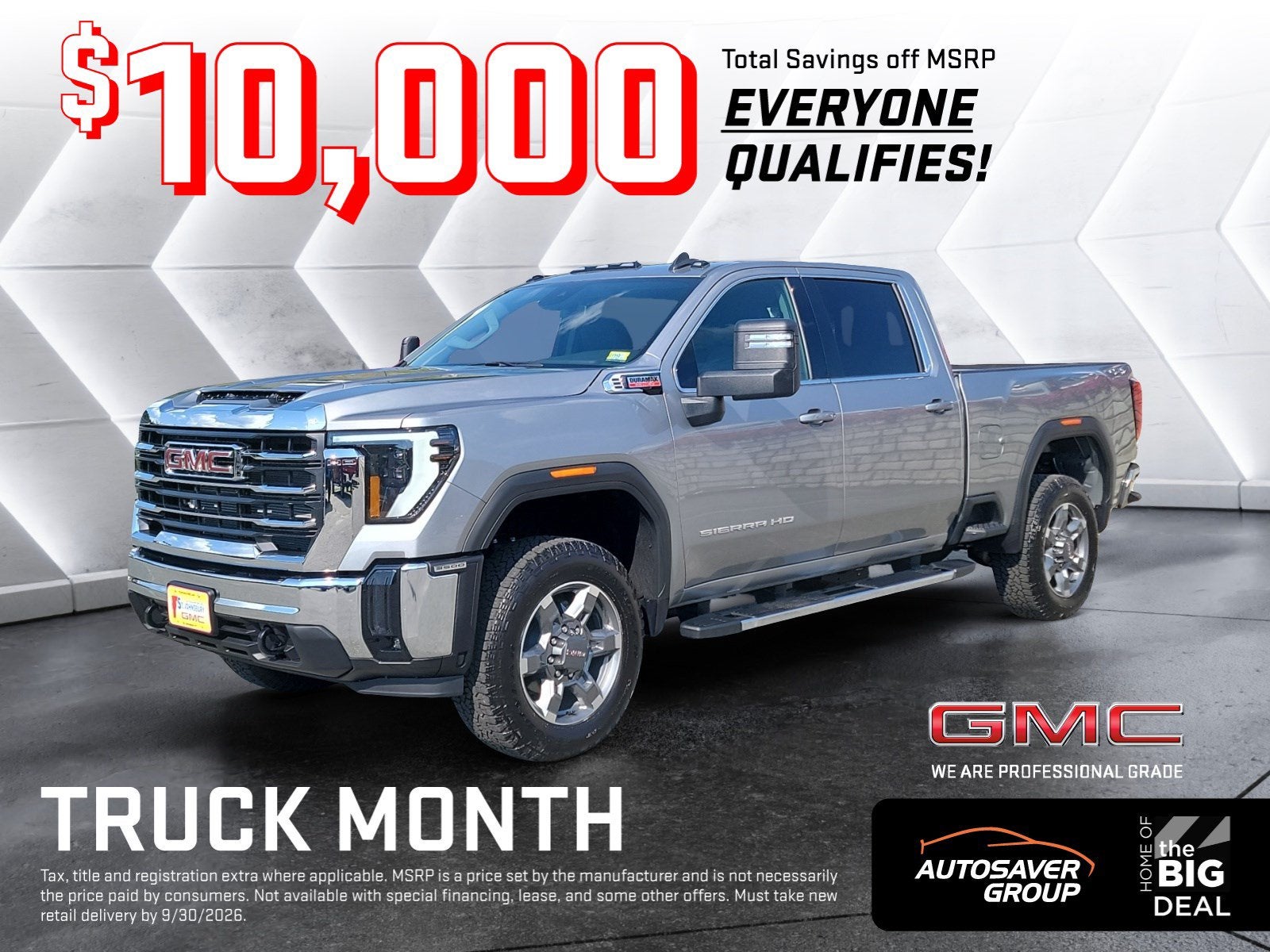2026 GMC Sierra 3500 HD SLE