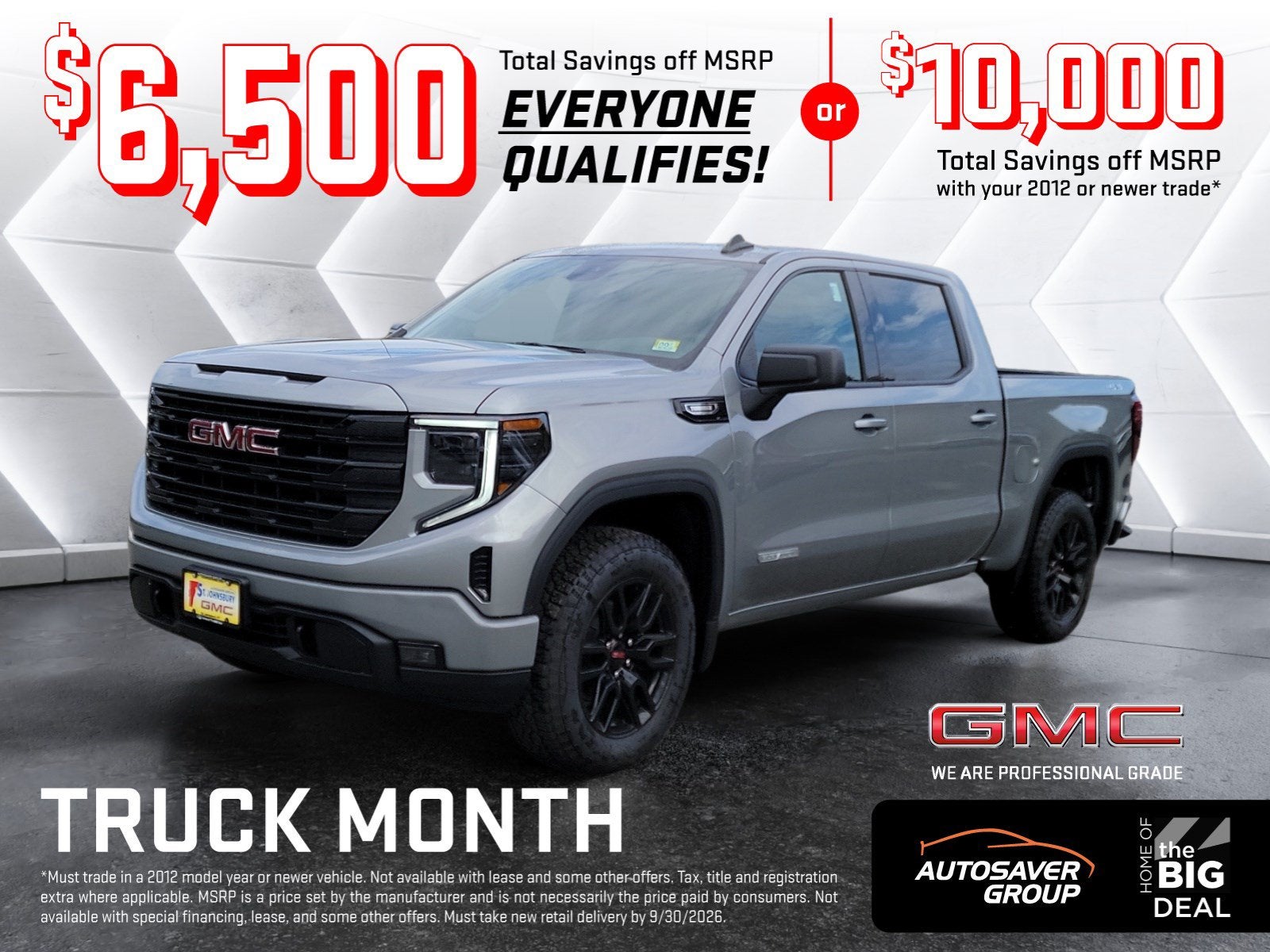 2026 GMC Sierra 1500 Elevation