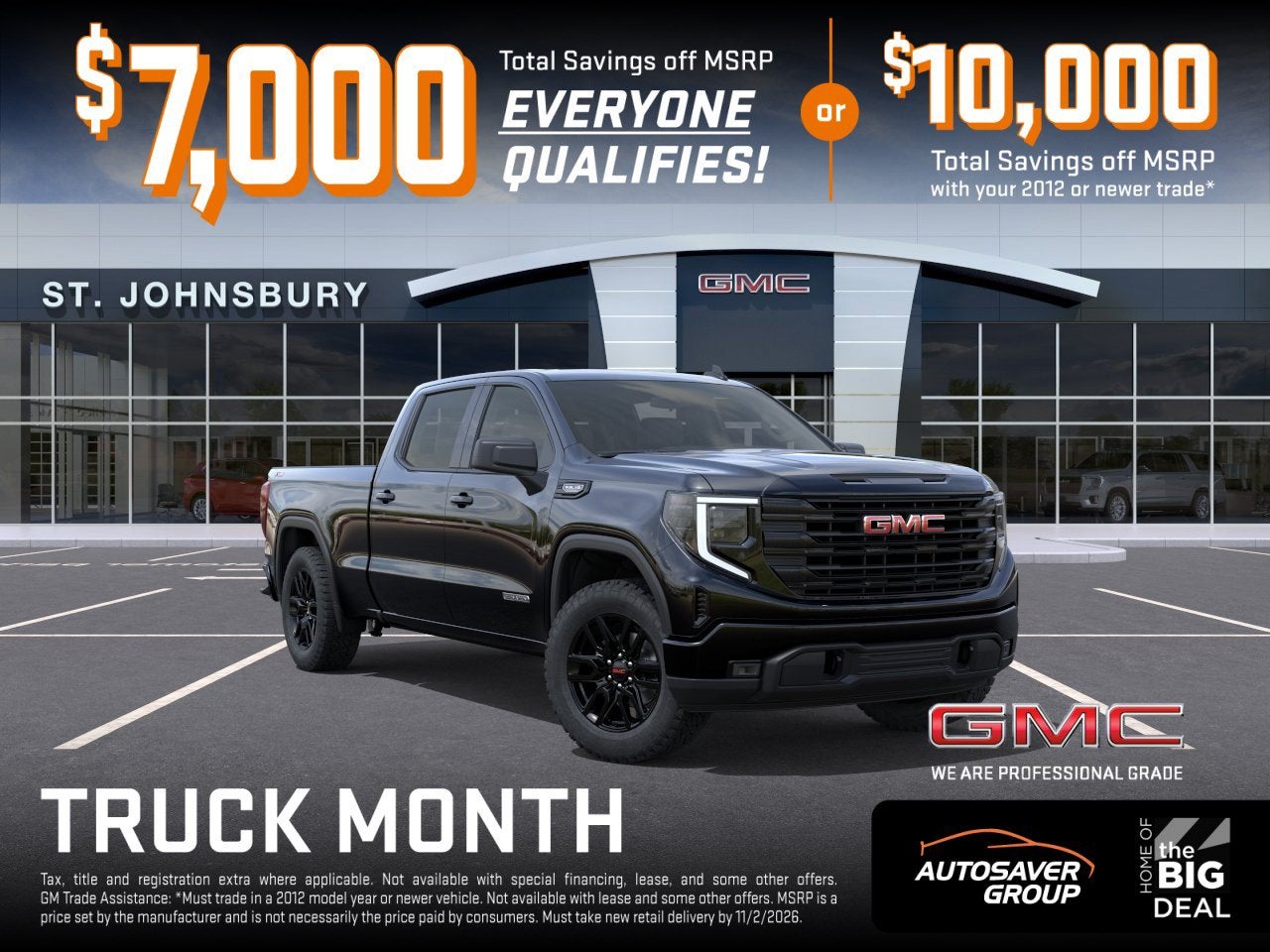 2026 GMC Sierra 1500 Elevation