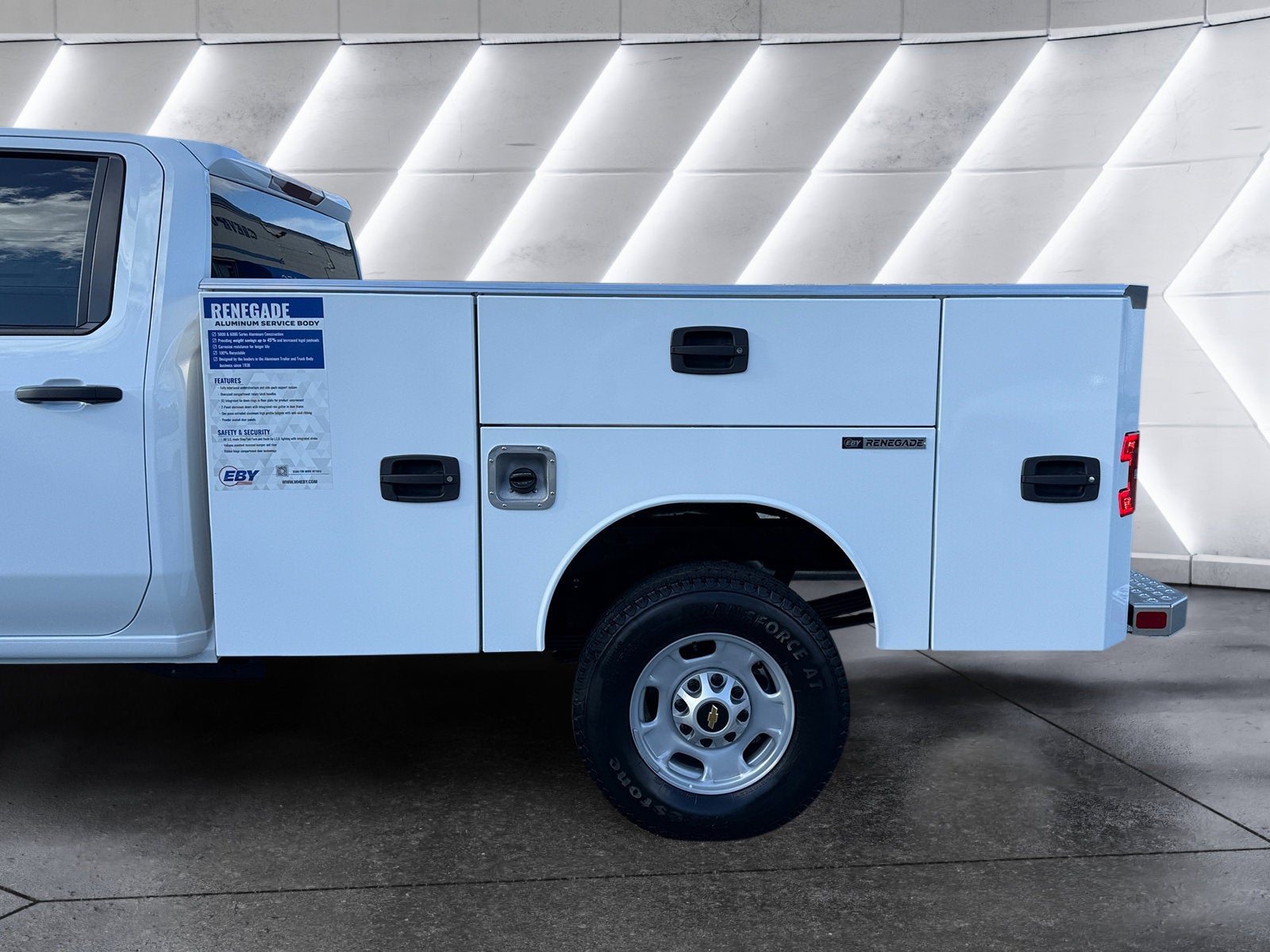 2026 Chevrolet Silverado 2500 HD WT EBY Aluminum Service Body
