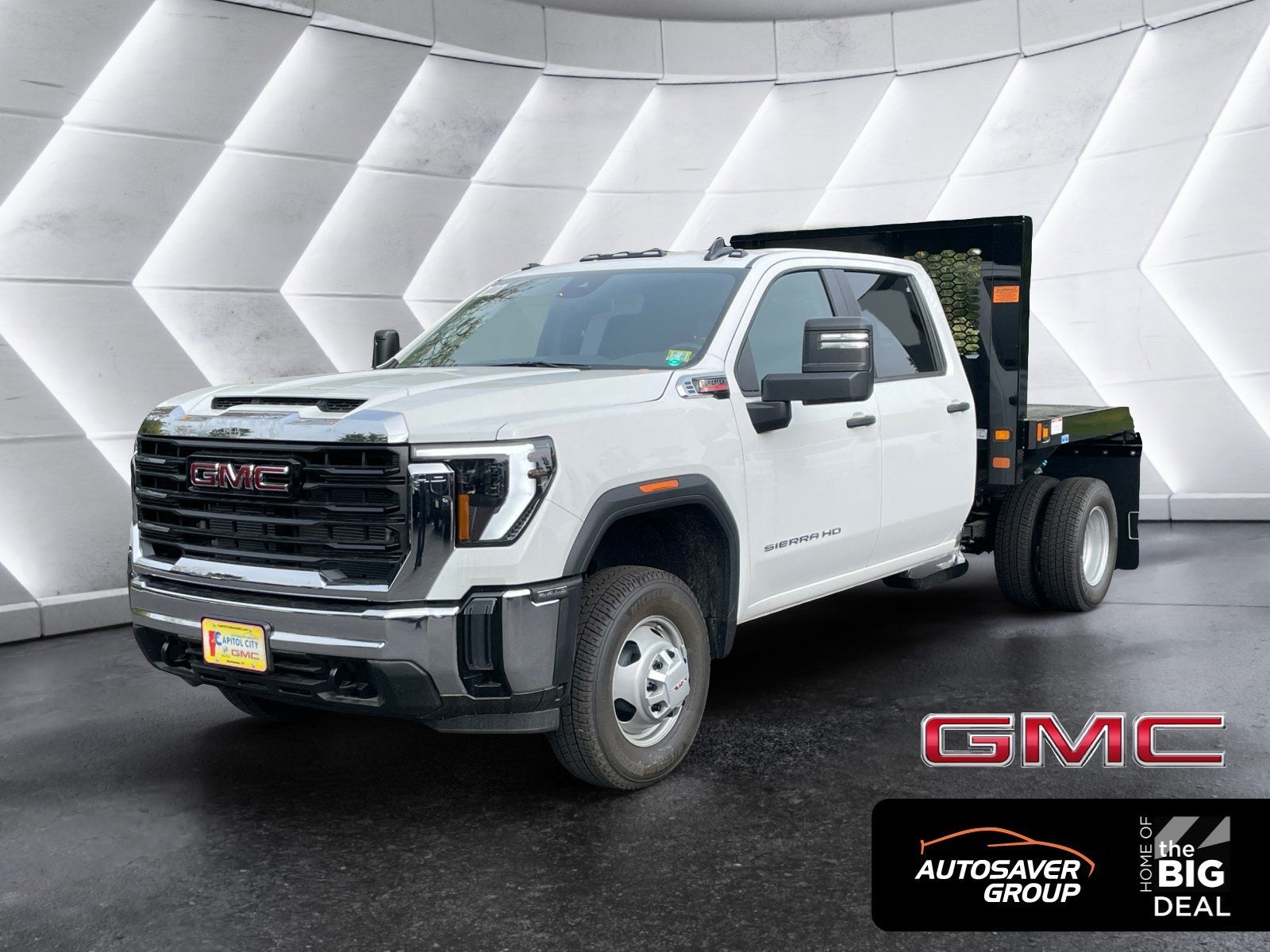 2024 GMC Sierra 3500 HD Chassis Cab Pro Knapheide Heavy Duty Platform Body