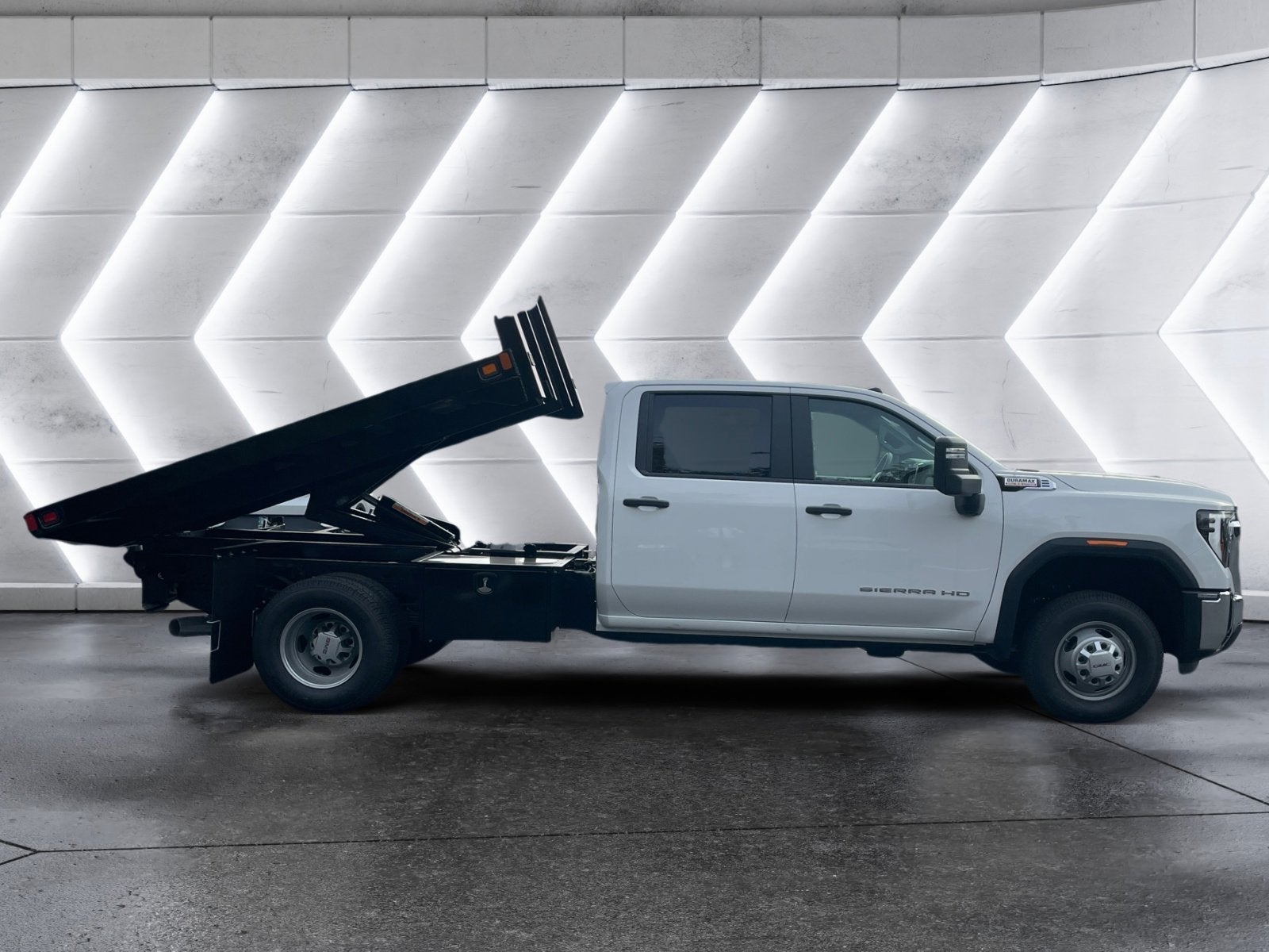 2024 GMC Sierra 3500 HD Chassis Cab Pro Knapheide Heavy Duty Platform Body