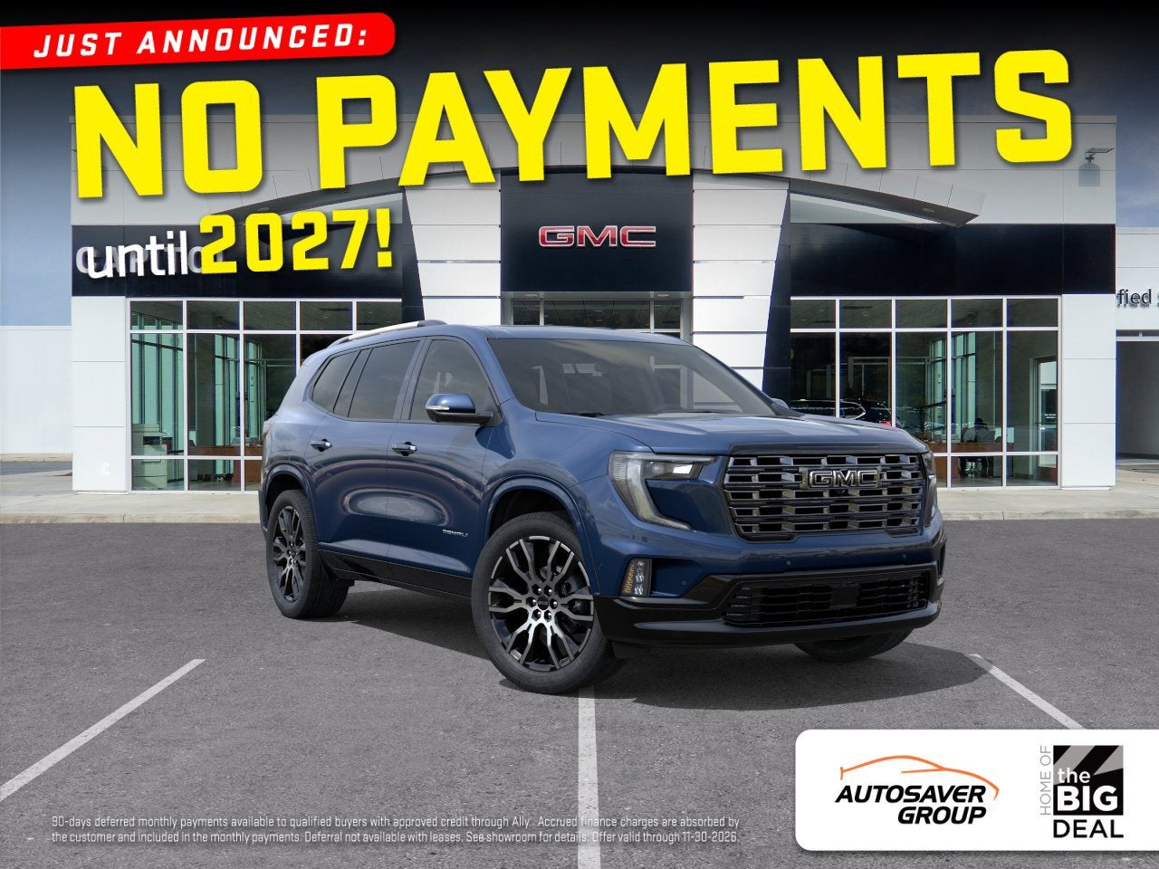 2027 GMC Acadia Denali Ultimate