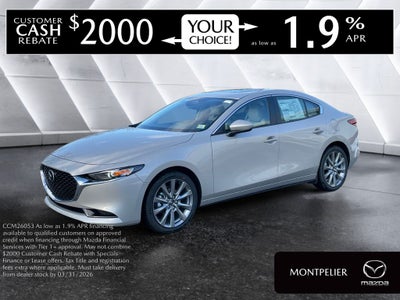 2026 Mazda Mazda3 Sedan 2.5 S Preferred
