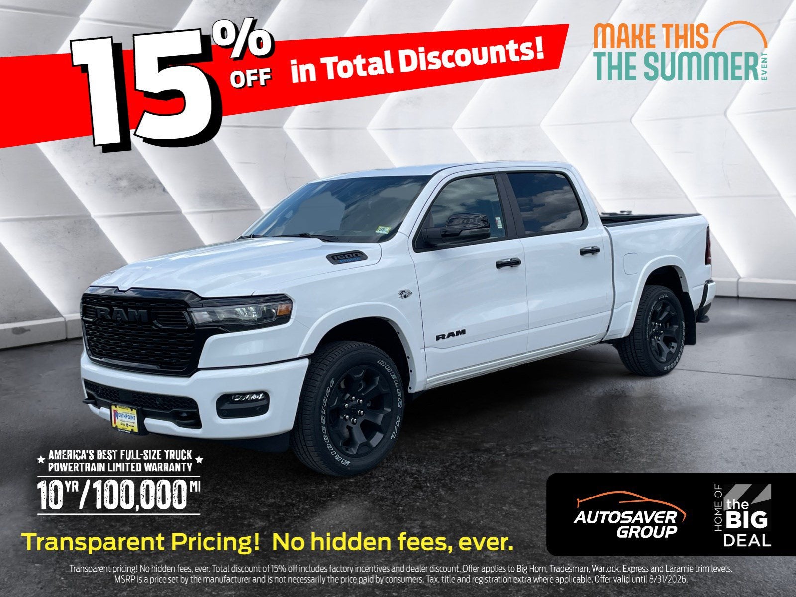 2026 RAM 1500 Big Horn/Lone Star