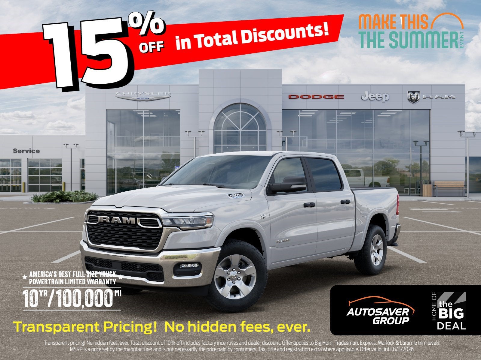 2026 RAM 1500 Big Horn/Lone Star