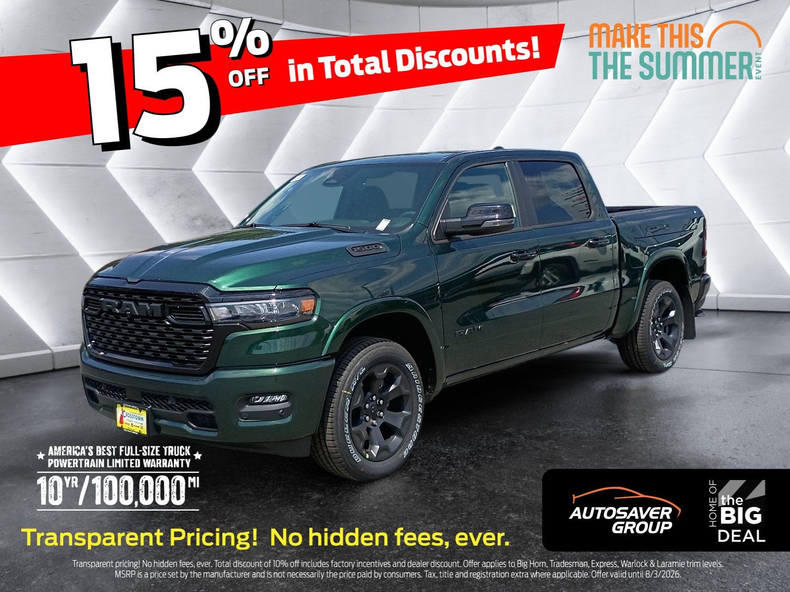 2026 RAM 1500 Big Horn/Lone Star