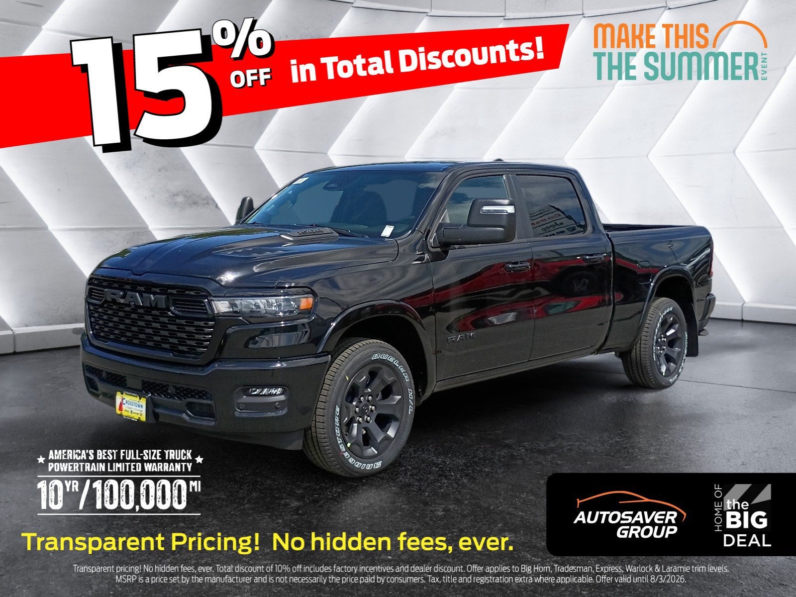 2026 RAM 1500 Big Horn/Lone Star