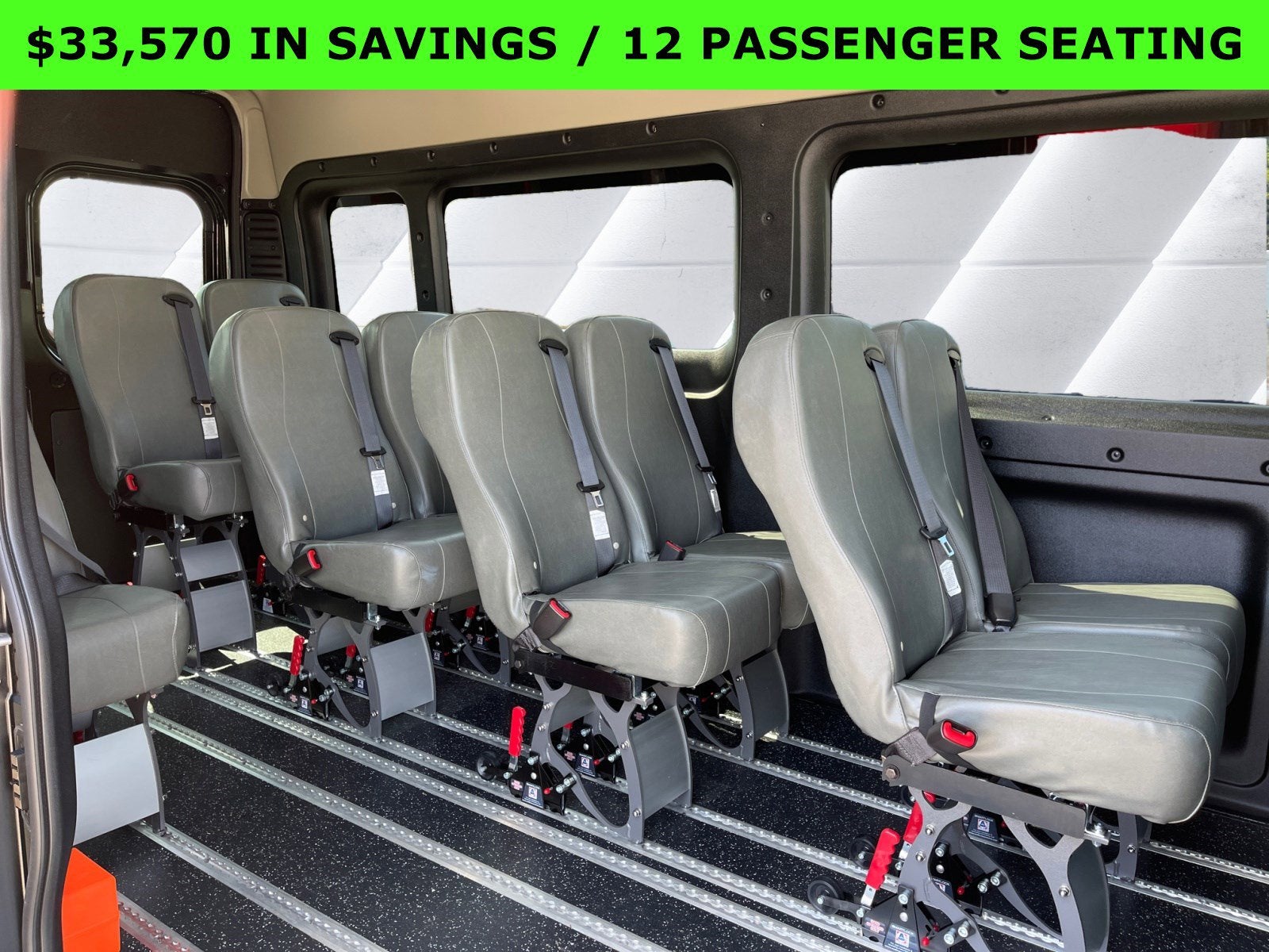 2024 RAM ProMaster Window Van High Roof 12 PASSENGER SEATING
