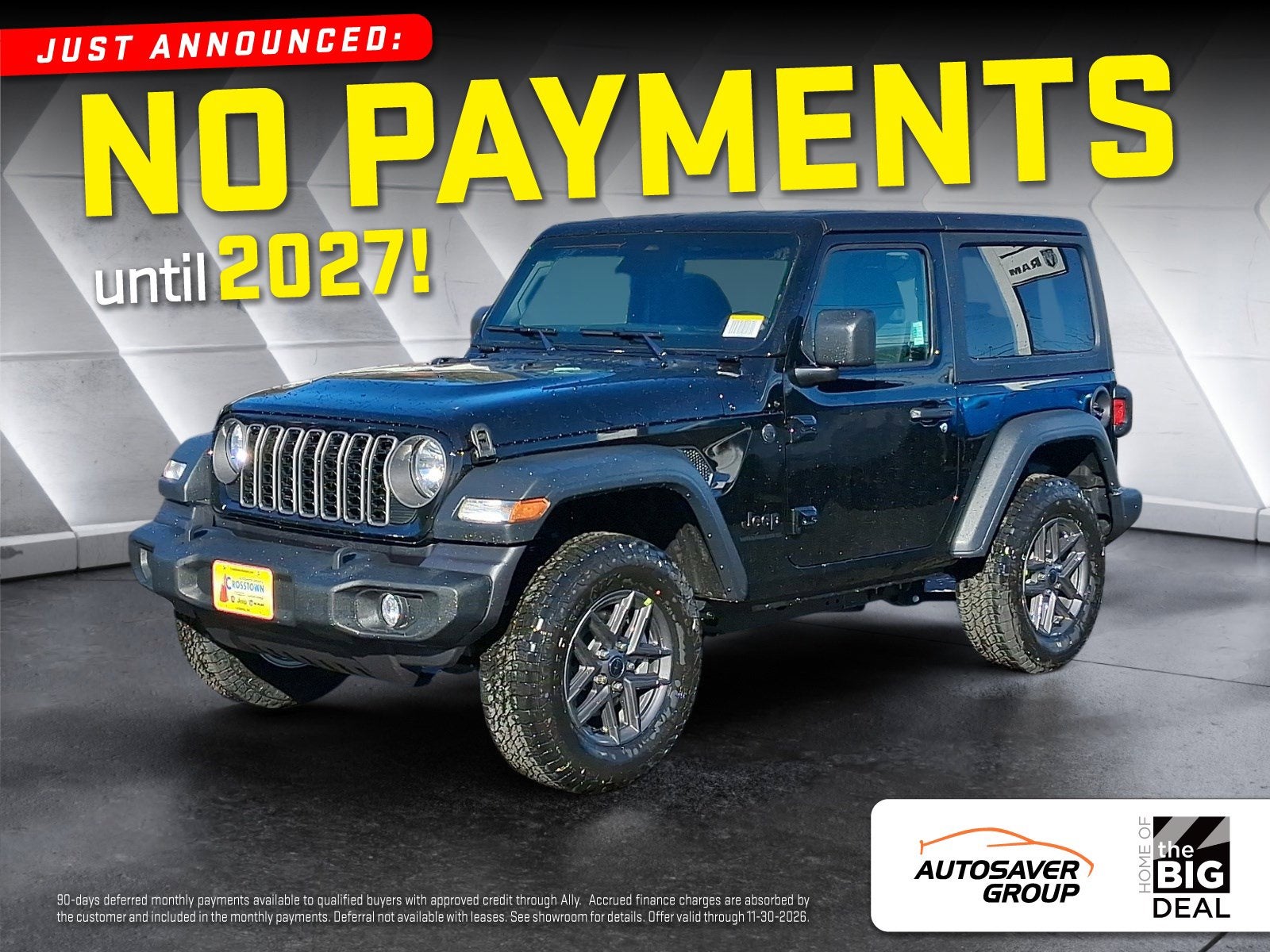 2026 Jeep Wrangler 2-Door Sport S