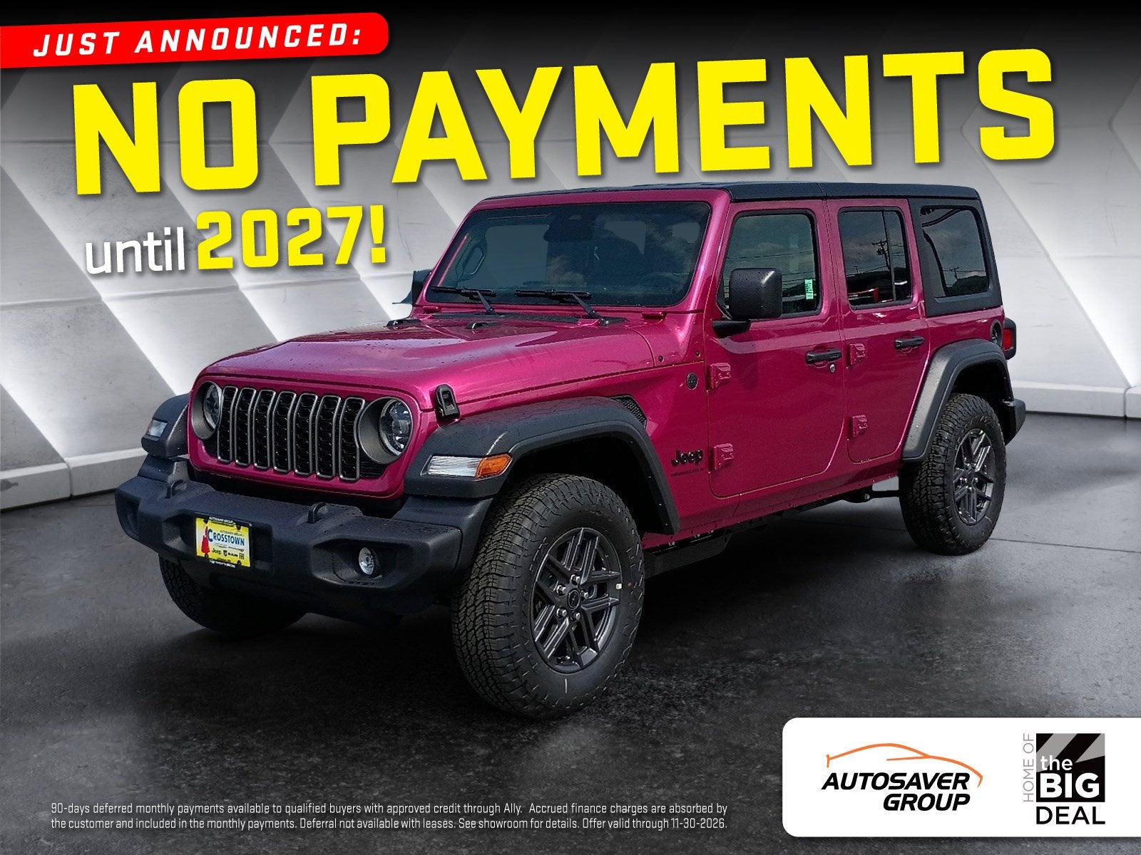 2026 Jeep Wrangler 4-Door Sport S