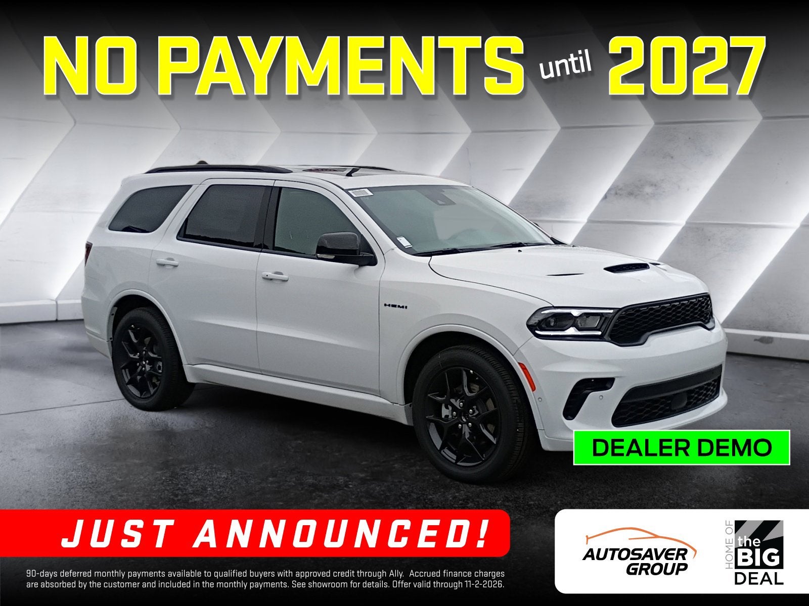 2027 Dodge Durango GT Plus HEMI