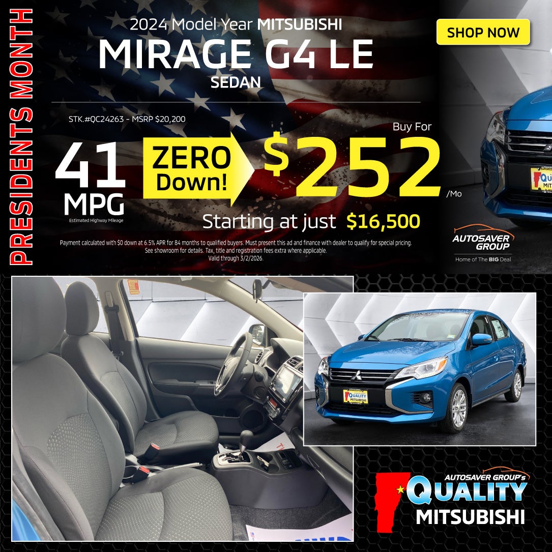 2024 Mitsubishi Mirage G4
