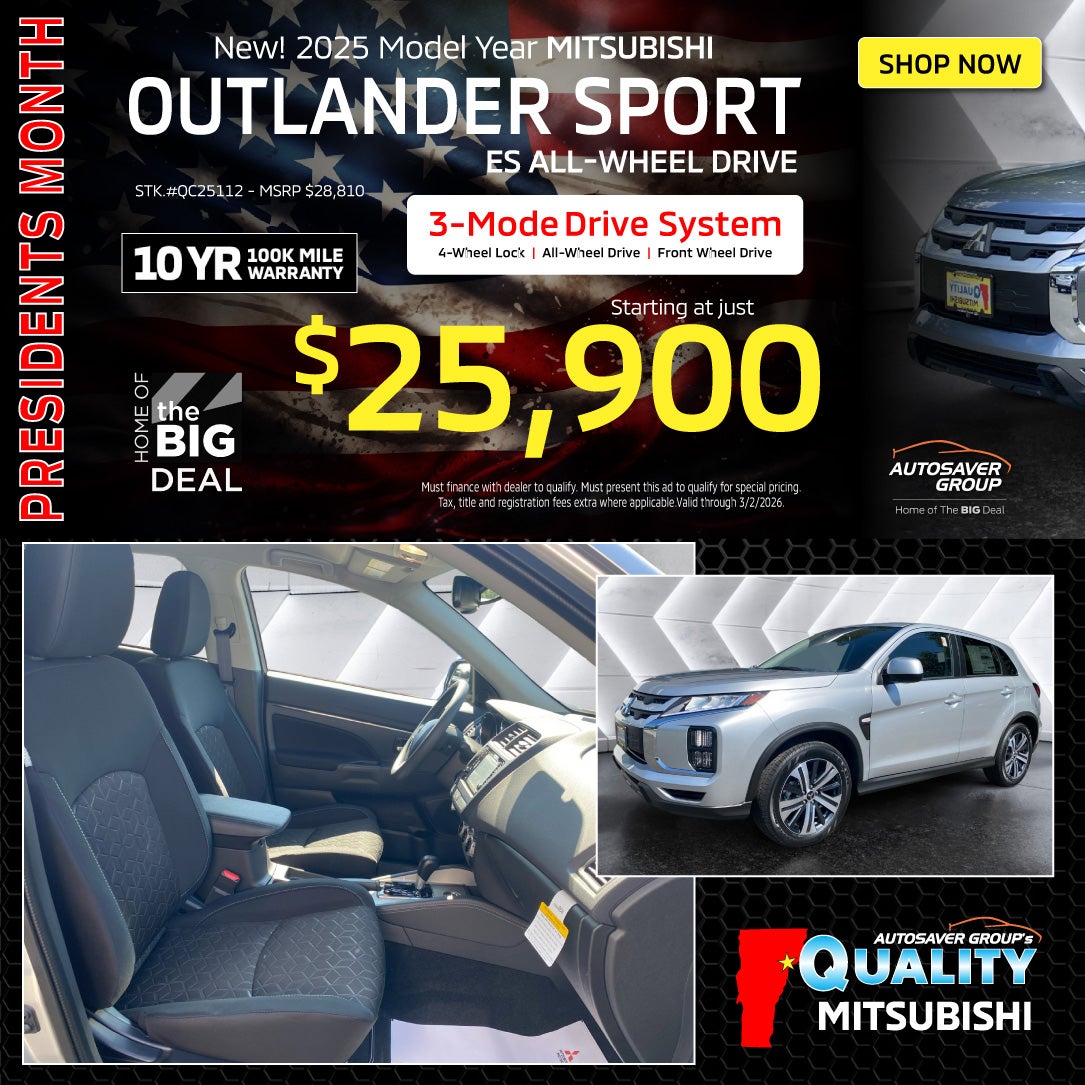 2025 Mitsubishi Outlander Sport ES AWD