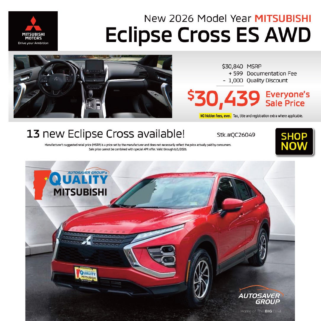 2026 Mitsubishi Eclipse Cross ES AWD
